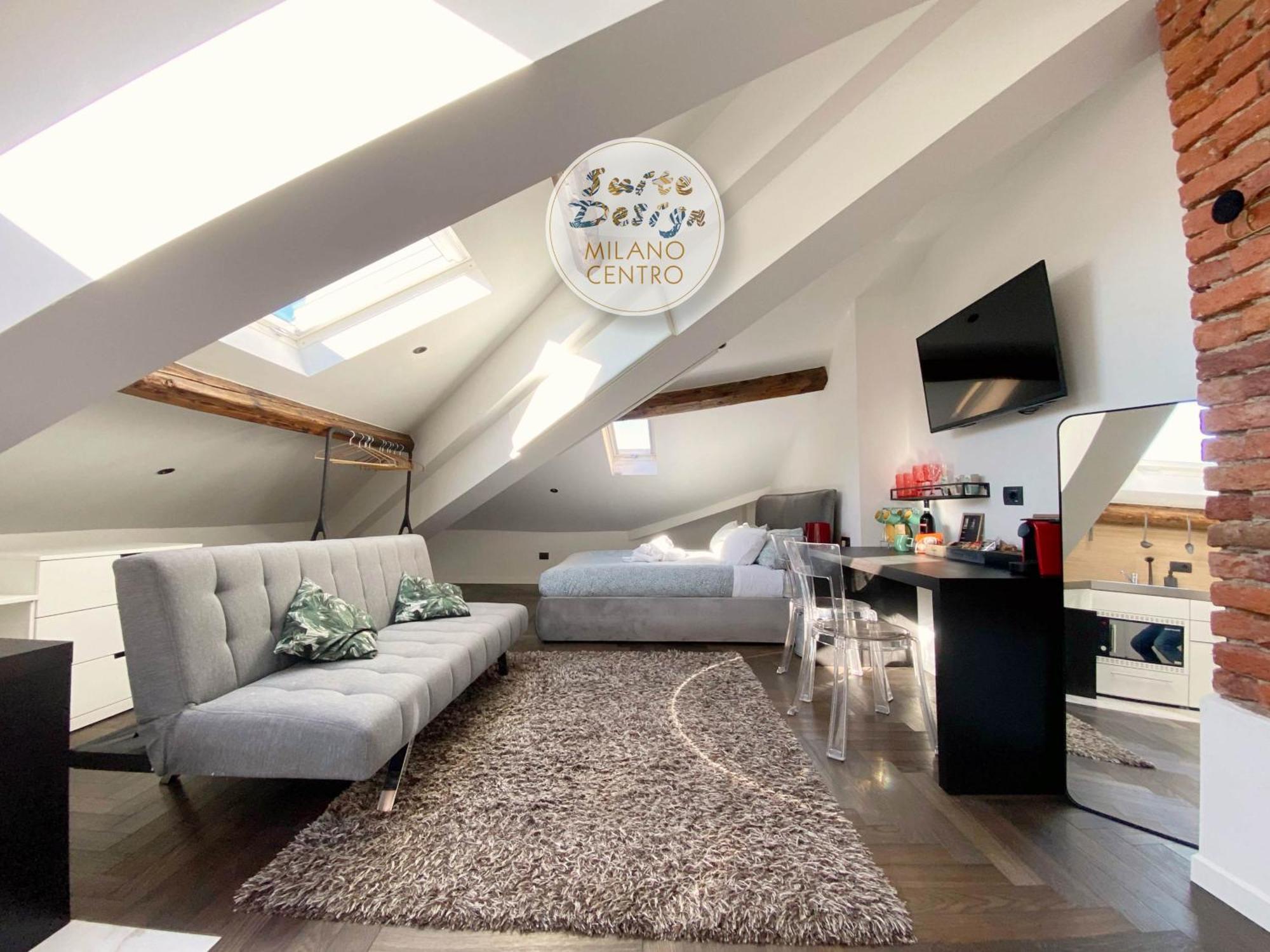Suite Design Milano Centro Castello-Sforzesco-Cenacolo Luaran gambar